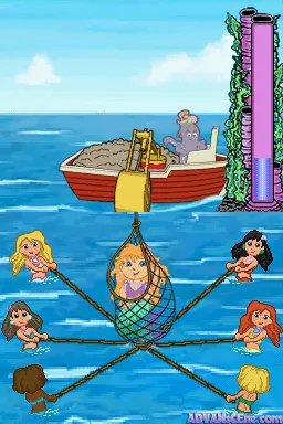 Image n° 3 - screenshots : Dora the Explorer - Dora Saves the Mermaids